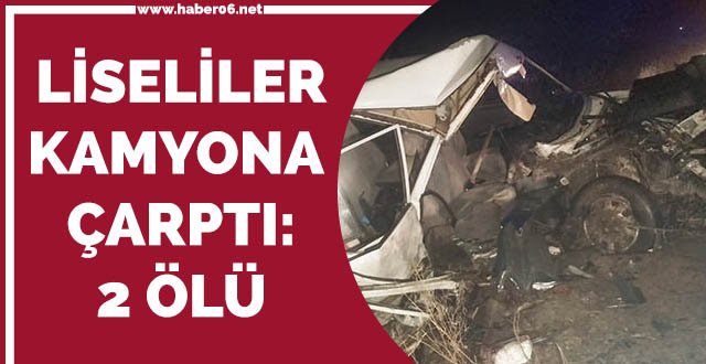 Ankara’da Hız Faciaya Sebep Oldu: 2 Ölü