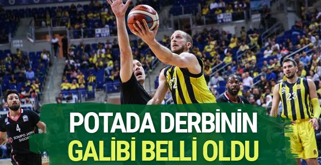 Potadaki derbinin galibi Fenerbahçe