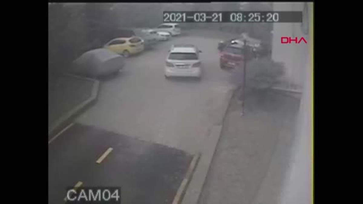 ANKARA-Ankara’da komşuların otopark kavgası kamerada