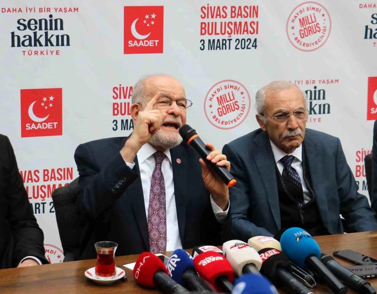 Saadet Partisi Genel Başkanı Temel Karamollaoğlu, eleştirilere cevap verdi