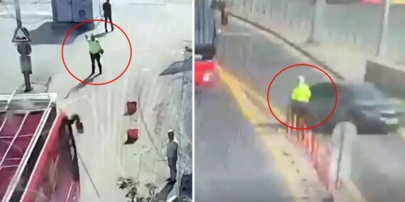 Emniyet’ten CHP otobüsünü polisin üzerine süren şoföre suç duyurusu